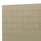 Cabeceira Zurique Plus Viúva 1000mm Liinho Creme - Simbal