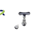 Cabeçote Ou Reparo Cromado Para Torneira Vedante