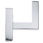 Cabide 1 Gancho Clean Prata