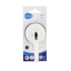 Cabide 1 Gancho Plástico Branco Easy Sensea