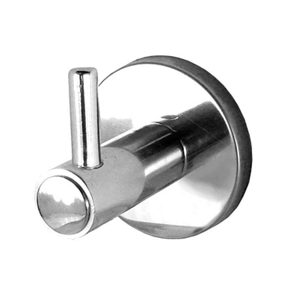 Cabide 1 Gancho Prata Parafusar Romar