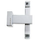 Cabide 2 Ganchos Duplo Flat Prata