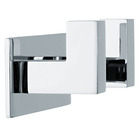 Cabide 2 Ganchos Quadratta Prata