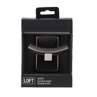 Cabide 2 Ganchos Savoy Prata