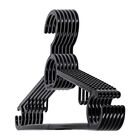 Cabide  Preto Adulto De Plástico Kit Com 50 Unidades