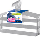 Cabide Calceiro Triplo Para Calças - Kit Com 10 Unidades - Có