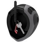 Cabide Com 2 Ganchos De Parede Para Toalha Roupas Capacete Bo