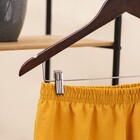 Cabide de madeira com clipes para Armazenamento de roupas Madeira Natural Oikos