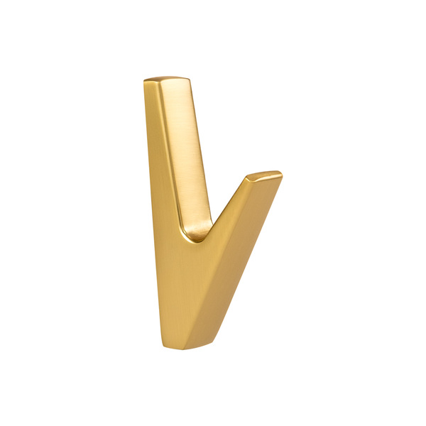 Cabide Com Gancho De Parede (lapa Dourado Fosco)