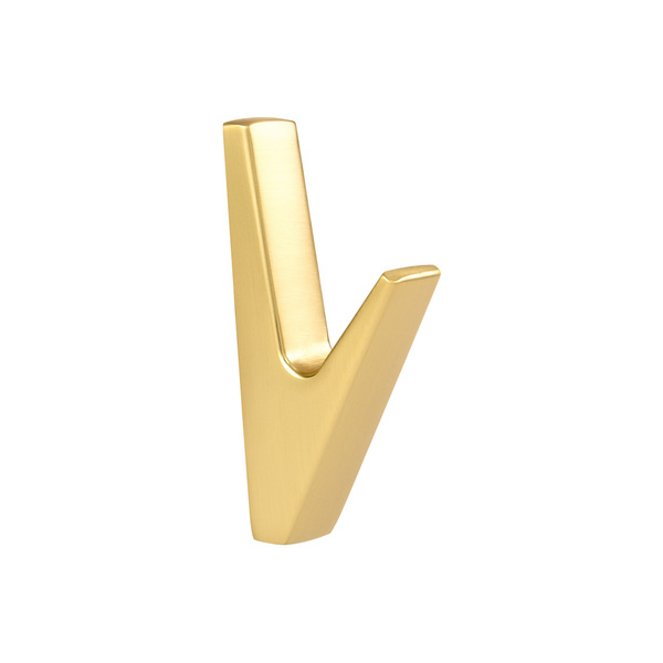 Cabide Com Gancho De Parede (lapa Ouro Fosco)