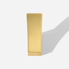 Cabide Com Gancho De Parede (leblon Ouro Fosco)