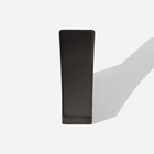 Cabide Com Gancho De Parede (leblon Preto Fosco)