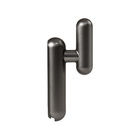 Cabide Com Gancho De Parede (moema Grafite Fosco)