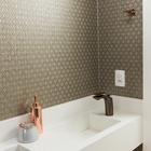 Cabide Com Gancho Duplo (mondrian Cromado)