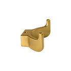 Cabide Com Gancho Duplo De Parede (batel Dourado Fosco)