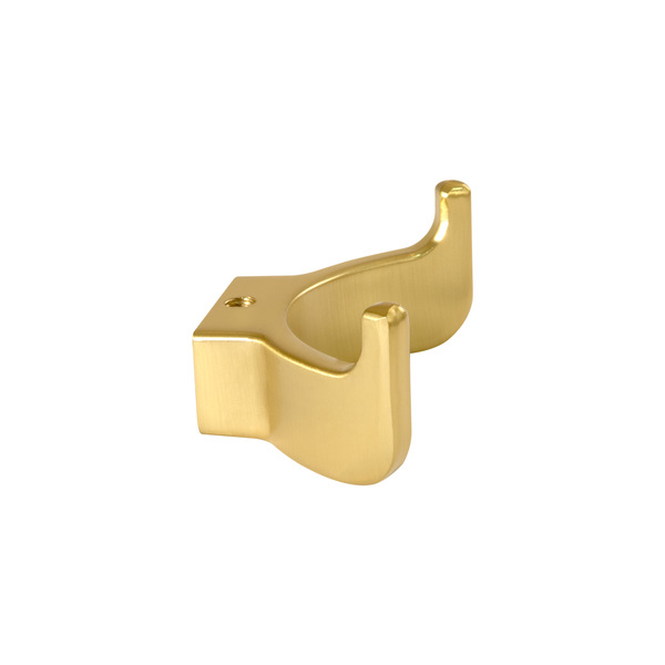 Cabide Com Gancho Duplo De Parede (batel Ouro Fosco)