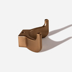 Cabide Com Gancho Duplo De Parede (batel Rosé Gold Fosco)