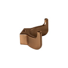 Cabide Com Gancho Duplo De Parede (batel Rosé Gold Fosco)