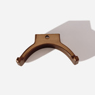 Cabide Com Gancho Duplo De Parede (batel Rosé Gold Fosco)