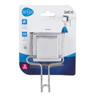 Cabide de Banheiro Metal Cromado Sensea