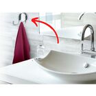 Cabide De Parede Duplo Adesivo - Branco