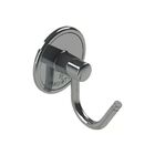 Cabide De Parede Simples Adesivo - Cromado