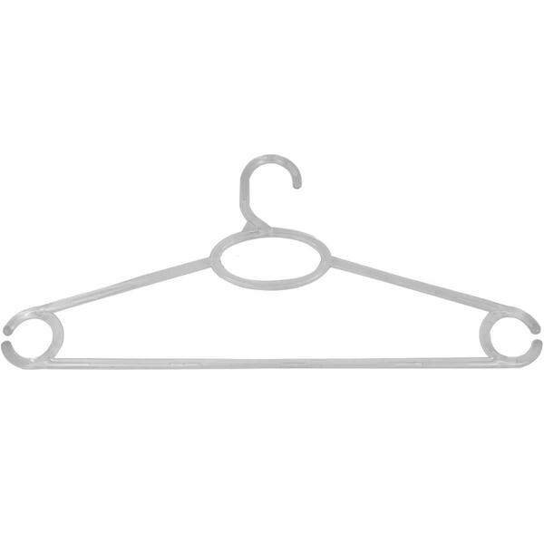 Cabide De Roupa Vestido Regata Alça Adulto Cristal Transparen