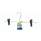 Cabide De Saia E Shorts Cromado Organização Roupa Armario