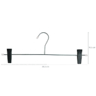 Cabide De Saia E Shorts Cromado Organização Roupa Armario - K