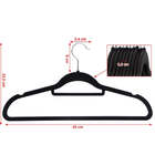 Cabide De Veludo Adulto 45x23cm Kit Com 12 Peças Altaluce Pre