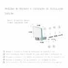 Cabide De Vidro 603cl Grego Metal