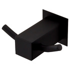 Cabide Duplo Bella Preto Fosco Fani