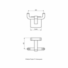 Cabide Duplo - Like Square