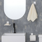 Cabide Duplo Metal Branco Fosco Future