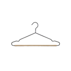 Cabide Ferreiro Com Barras Em Madeira - Oikos Preto U