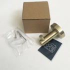 Cabide Gancho Inox Suporte De Parede Dourado Escovado Porta T