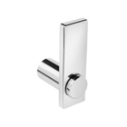 Cabide Gancho Para Banheiro Alto Brilho Patmos Grego Metal