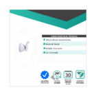 Cabide Gancho Para Banheiro Diamante Cromado