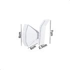 Cabide Gancho Para Banheiro Diamante Cromado