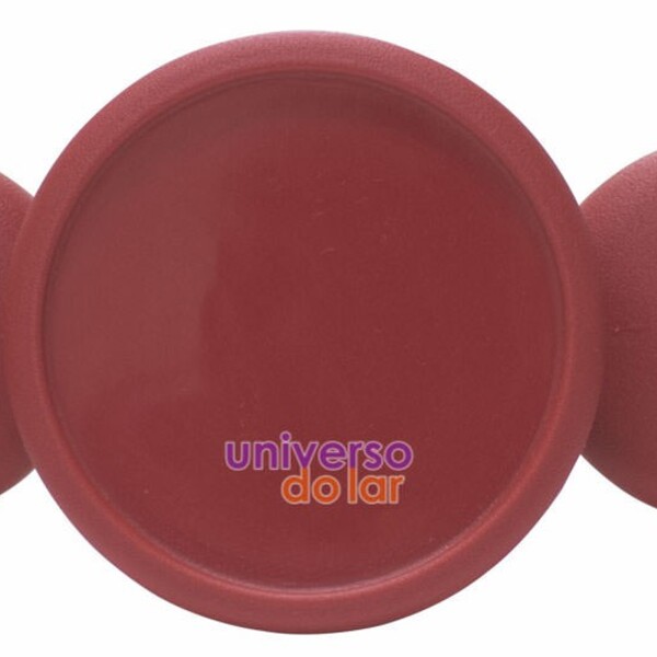 Cabide Infantil Tramontina Bola Em Polietileno Vermelho