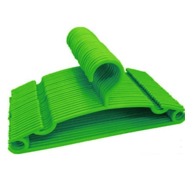 Cabide Infantil Verde Claro Belo Dia Utilidades Plástico 50 U