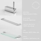 Cabide Kit 3 Peças Troia Metal Prata Polido 1010TR3.PRPL