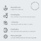 Cabide Kit 4Peças Troia Metal Prata Polido 1010TR4.PRPL