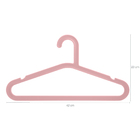 Cabide Light Rosa 4 Und.  Ou