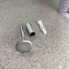 Cabide Multiuso Pino 2cm Cromado Para Espelho De Parede Duler