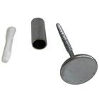 Cabide Multiuso Pino 2cm Cromado Para Espelho De Parede Duler