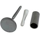 Cabide Multiuso Pino 2cm Cromado Para Espelho De Parede Duler