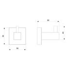 Cabide New Elite Preto Matte Celite