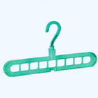 Cabide Organizador Com 09 Divisórias - Verde