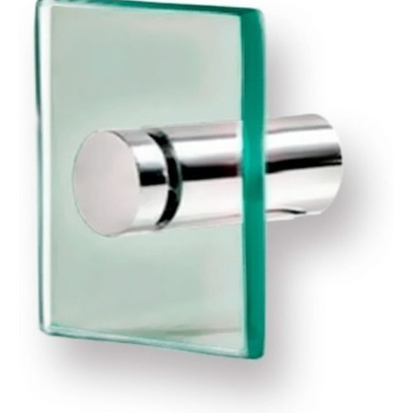 Cabide P/ Banheiro 8x8cm  - 8mm - Incolor